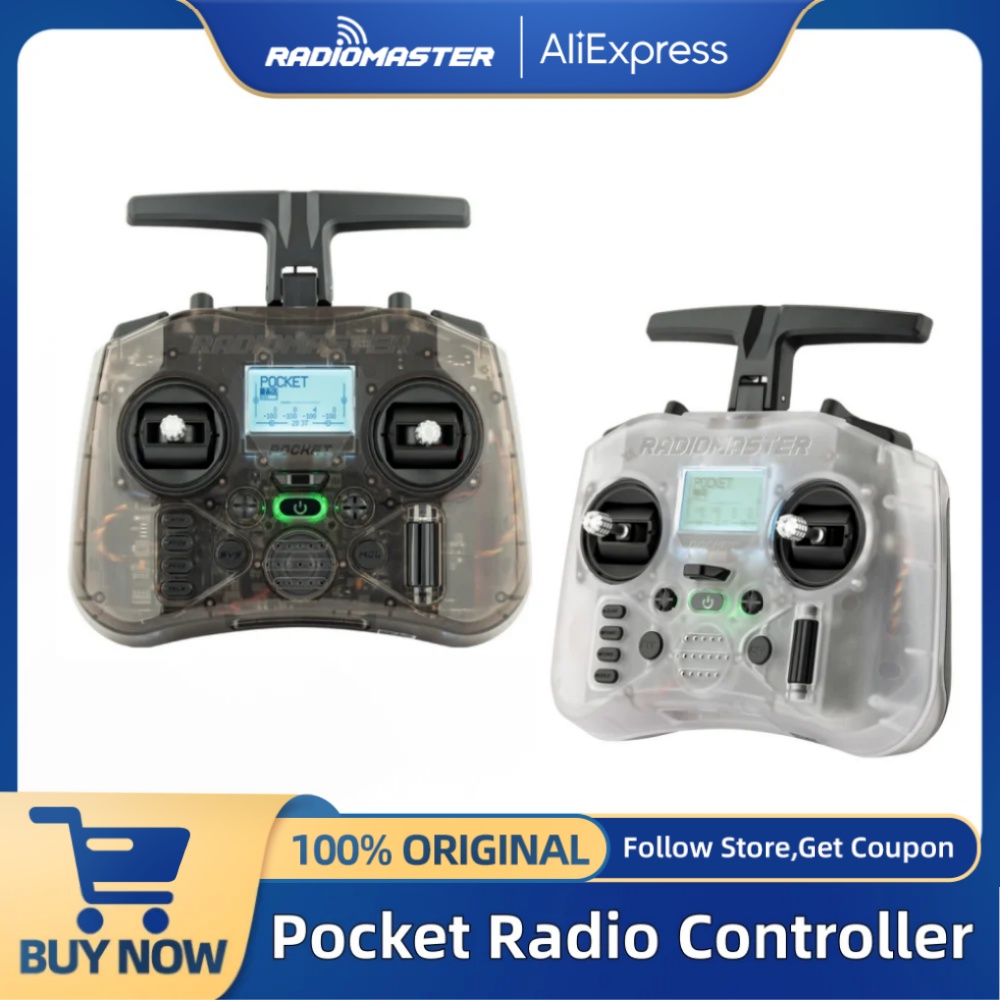 Radiomaster Pocket Elrs M2 - Radiomaster Pocket Hall Gimbal Sender M2