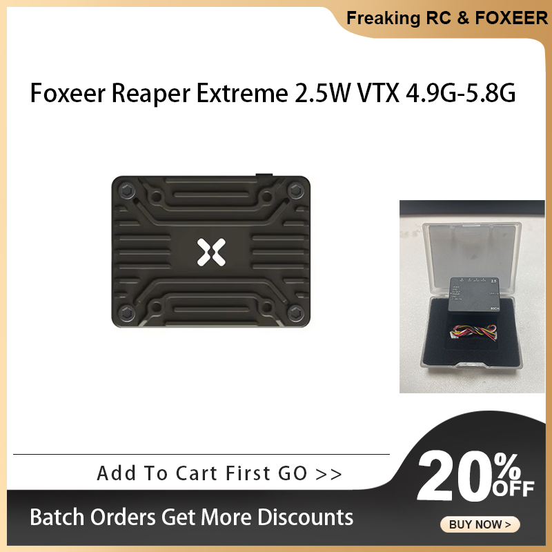 Foxeer 4.9G~6G Reaper Extreme  – Radiomaster Ranger 2.4Ghz Elrs Module Bewertung und Preis